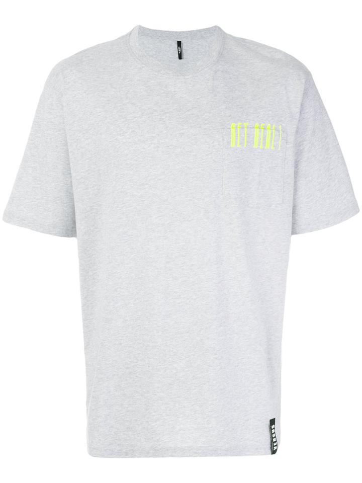 Versus Get Real Pocket T-shirt - Grey