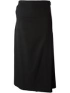 Comme Des Garçons Vintage 'robe De Chambre' Kilt Skirt, Women's, Size: Medium, Black