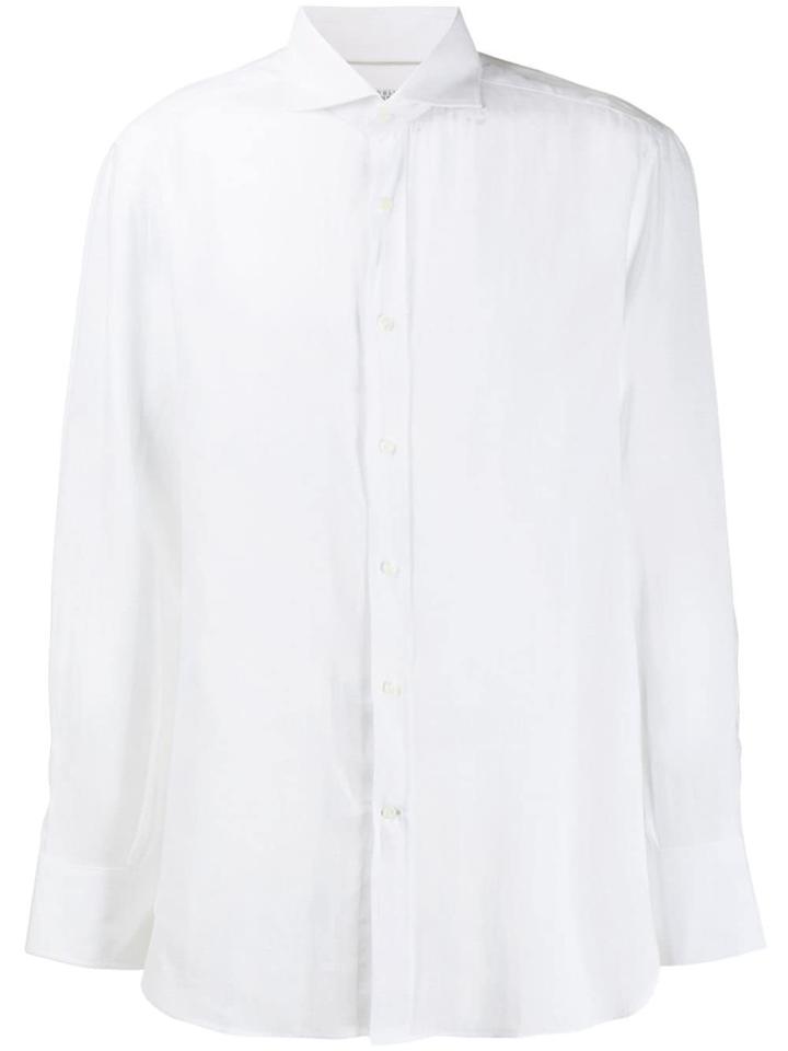 Brunello Cucinelli Plain Button Shirt - White