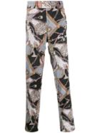 Palm Angels Chain Print Track Pants - Neutrals