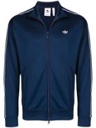Adidas Contrast Logo Jacket - Blue
