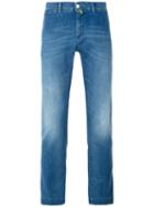 Jacob Cohen - Slim Fit Jeans - Men - Cotton/polyester/spandex/elastane/viscose - 38, Blue, Cotton/polyester/spandex/elastane/viscose