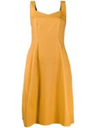 Dorothee Schumacher Fitted Dress - Yellow