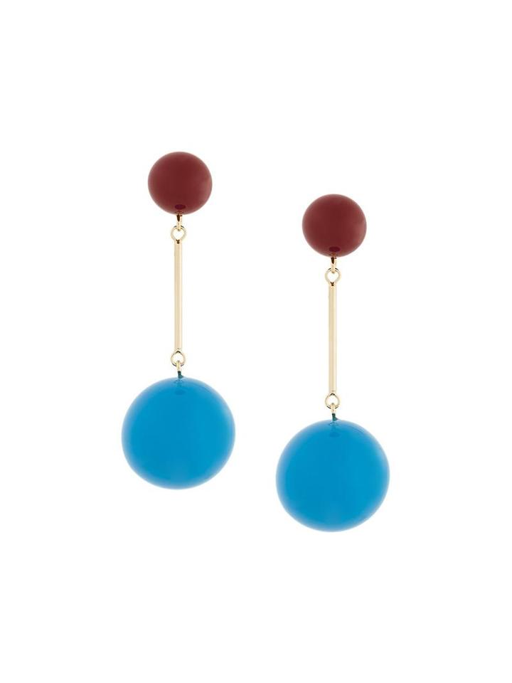 J.w.anderson Spheres Earrings, Women's, Blue