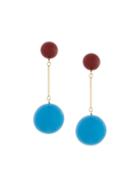 J.w.anderson Spheres Earrings, Women's, Blue