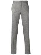 Incotex Tailored Trousers, Men's, Size: 52, Grey, Cotton/spandex/elastane