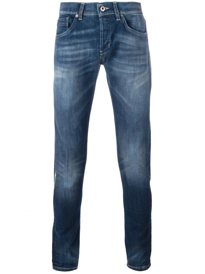 Dondup Slim-fit Jeans, Size: 32, Blue, Cotton/polyester