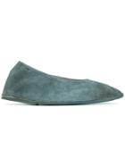 Marsèll Pointed Toe Ballerinas - Blue