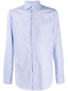 Etro Cotton Pinstripe Shirt - Blue
