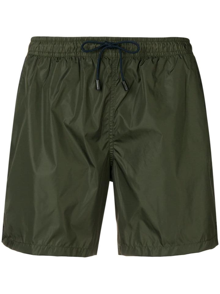 Fay Drawstring Swim Shorts - Green