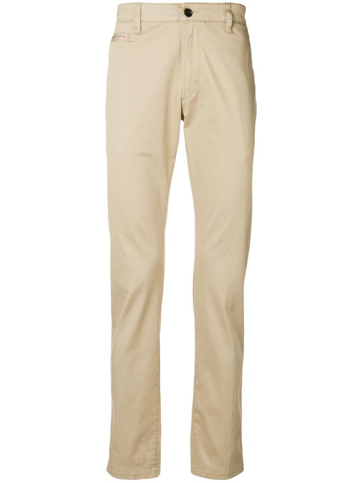 Diesel Regular Slim-fit Chinos - Nude & Neutrals
