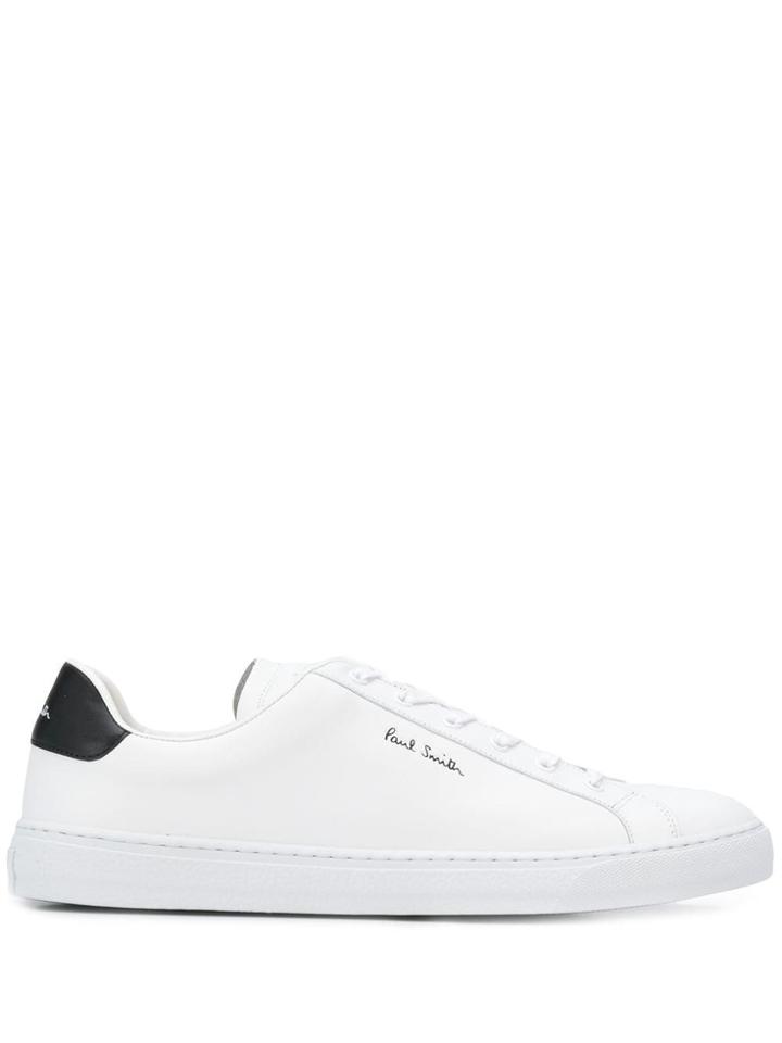 Paul Smith Logo Signature Sneakers - White