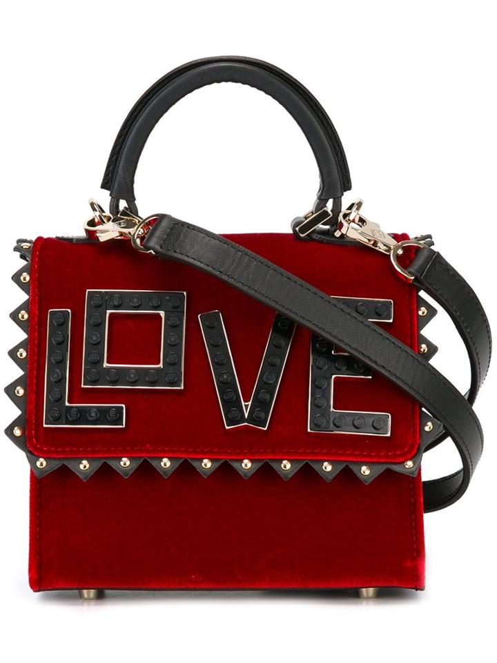 Les Petits Joueurs 'love' Crossbody Bag, Women's, Red