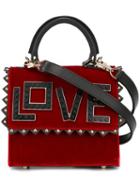 Les Petits Joueurs 'love' Crossbody Bag, Women's, Red