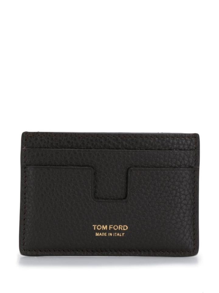 Tom Ford Logo Cardholder - Brown