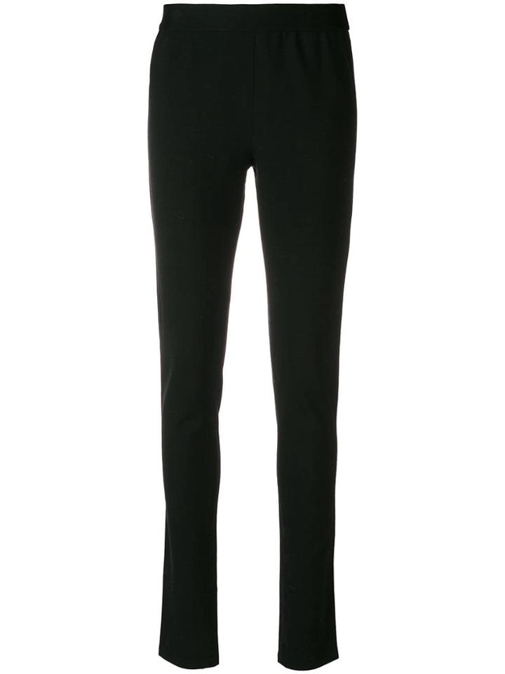 Ann Demeulemeester Slim Fit Trousers - Black