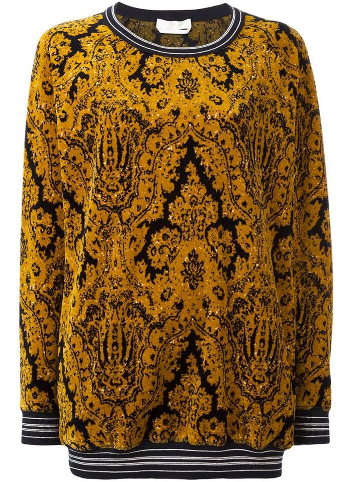 Chloé Jacquard Jumper, Women's, Size: Small, Black, Cotton/polyester
