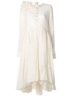 Aleksandr Manamïs Floral Detail Dress - Nude & Neutrals