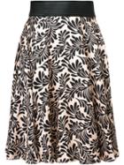 Emanuel Ungaro Floral Print A-line Skirt