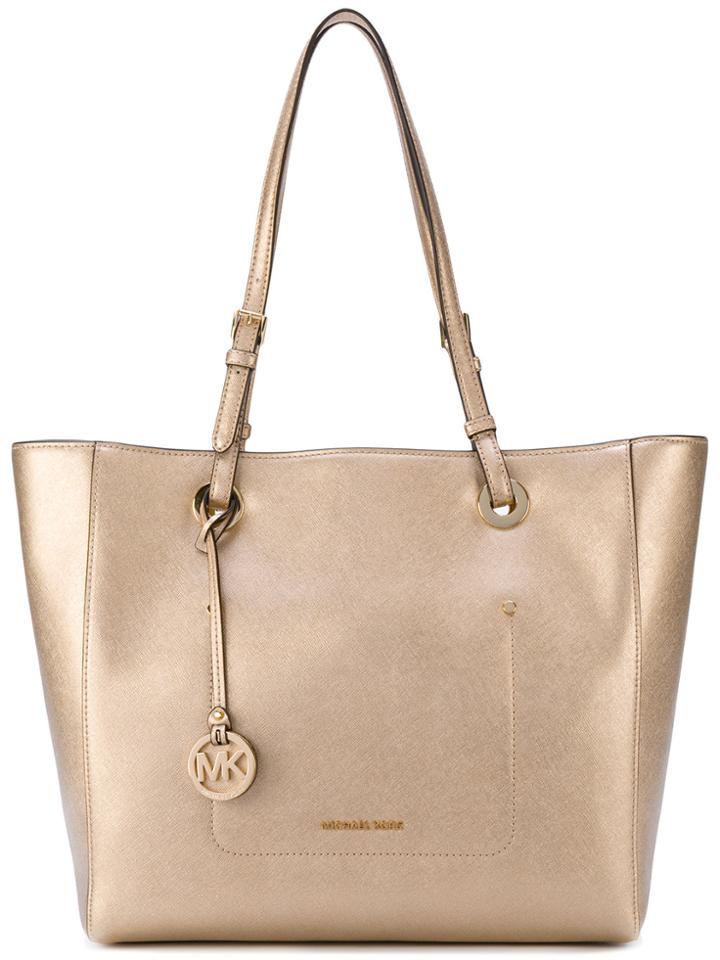 Michael Michael Kors Large Walsh Tote Bag - Metallic