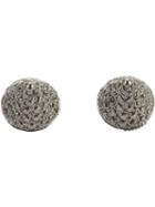 Elise Dray Diamond 'mini Muse' Earrings, Women's, Grey