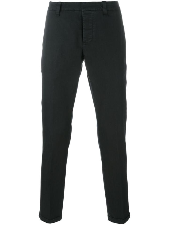 Alexander Mcqueen Bootcut Style Trousers - Black