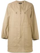 Isabel Marant - 'telka' Dress - Women - Cotton - 36, Beige, Cotton