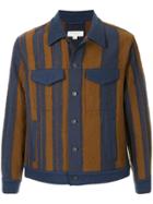 Tomorrowland Striped Workwear Jacket - Brown