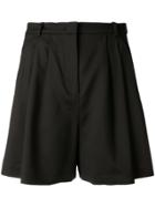 Pinko Satin Side Stripe Mini Skirt - Black