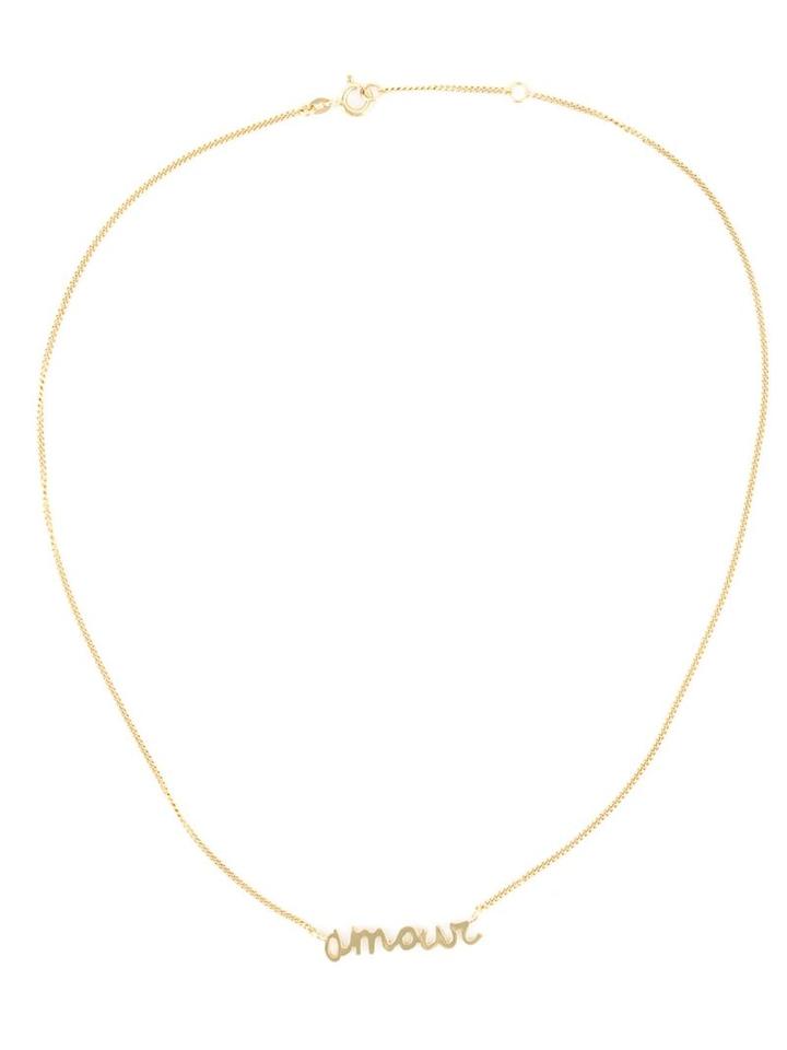 Wouters & Hendrix 'amour' Necklace, Women's, Metallic