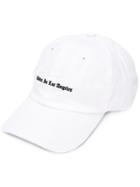 Stampd 'times' Embroidered Cap, Men's, White, Cotton