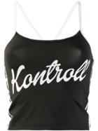 Kappa Kontroll Logo Tape Top - Black