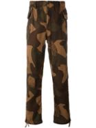 Levi's - Camouflage Tapered Trousers - Men - Cotton/linen/flax - 30, Green, Cotton/linen/flax