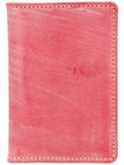 Whitehouse Cox Bleached Effect Wallet - Red