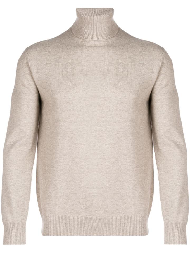 Cruciani Knitted Sweatshirt - Nude & Neutrals