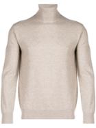 Cruciani Knitted Sweatshirt - Nude & Neutrals