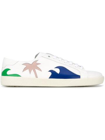 Saint Laurent 'court Classic Sea, Sex & Sun' Sneakers - White