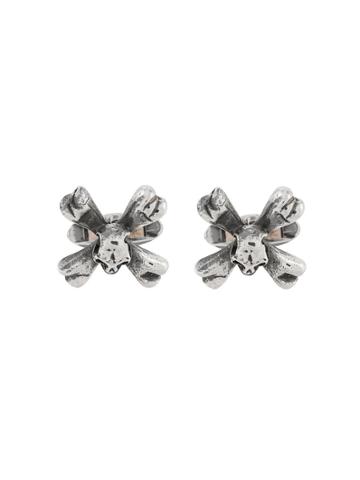 Elf Craft Skull Cufflinks - Metallic