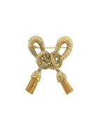 Sonia Rykiel Vintage Tassel Brooch - Metallic