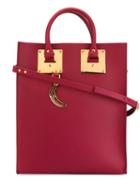 Sophie Hulme Albion Tote, Women's, Red, Calf Leather