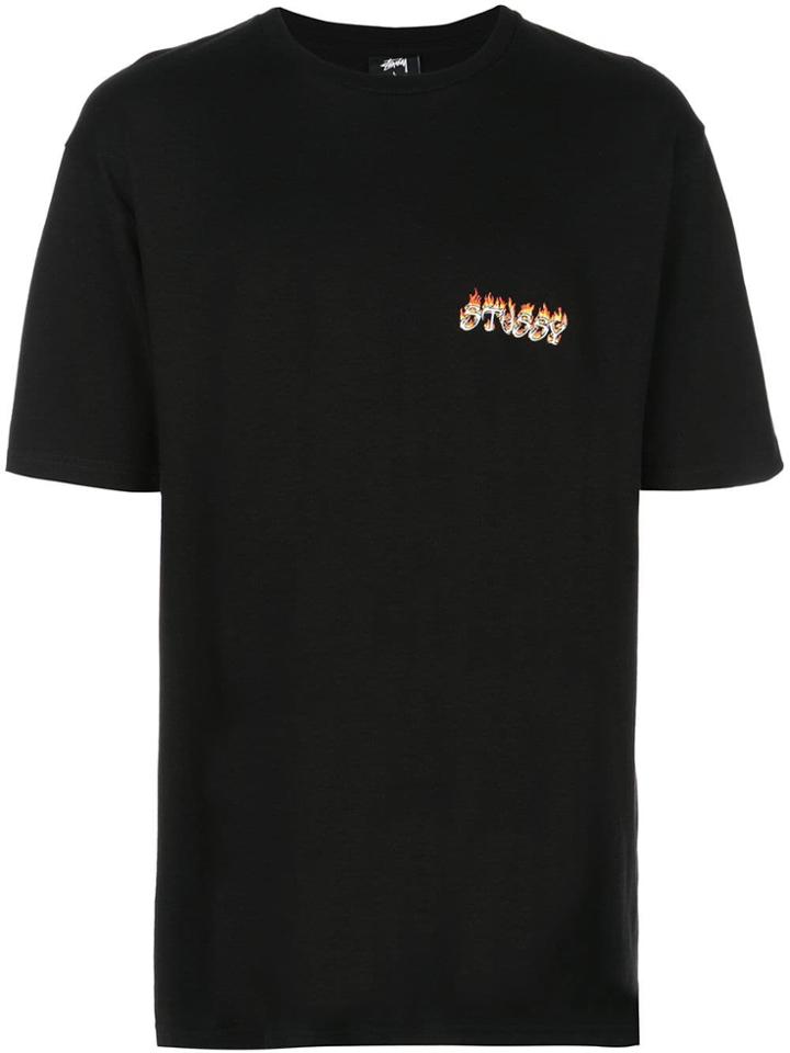 Stussy Pool Dragon T-shirt - Black
