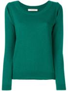 Dorothee Schumacher Cashmere Knitted Sweater - Green