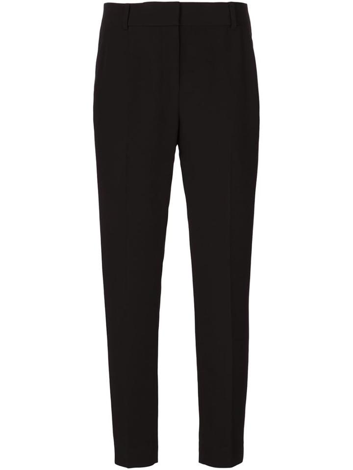 Alexander Wang Cropped Trousers, Women's, Size: 6, Black, Spandex/elastane/acetate/viscose
