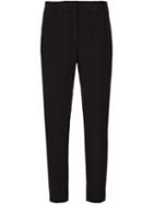 Alexander Wang Cropped Trousers, Women's, Size: 6, Black, Spandex/elastane/acetate/viscose