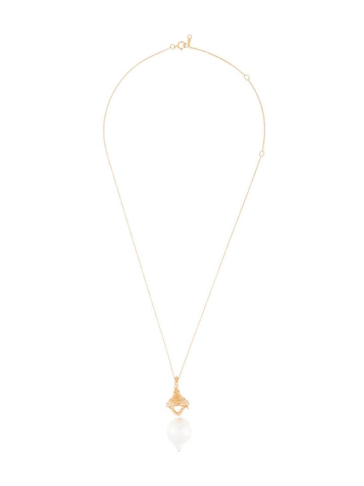 Alighieri Freshwater Baroque Pearl Necklace - Gold