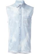 Walter Van Beirendonck Vintage Sleeveless Denim Shirt