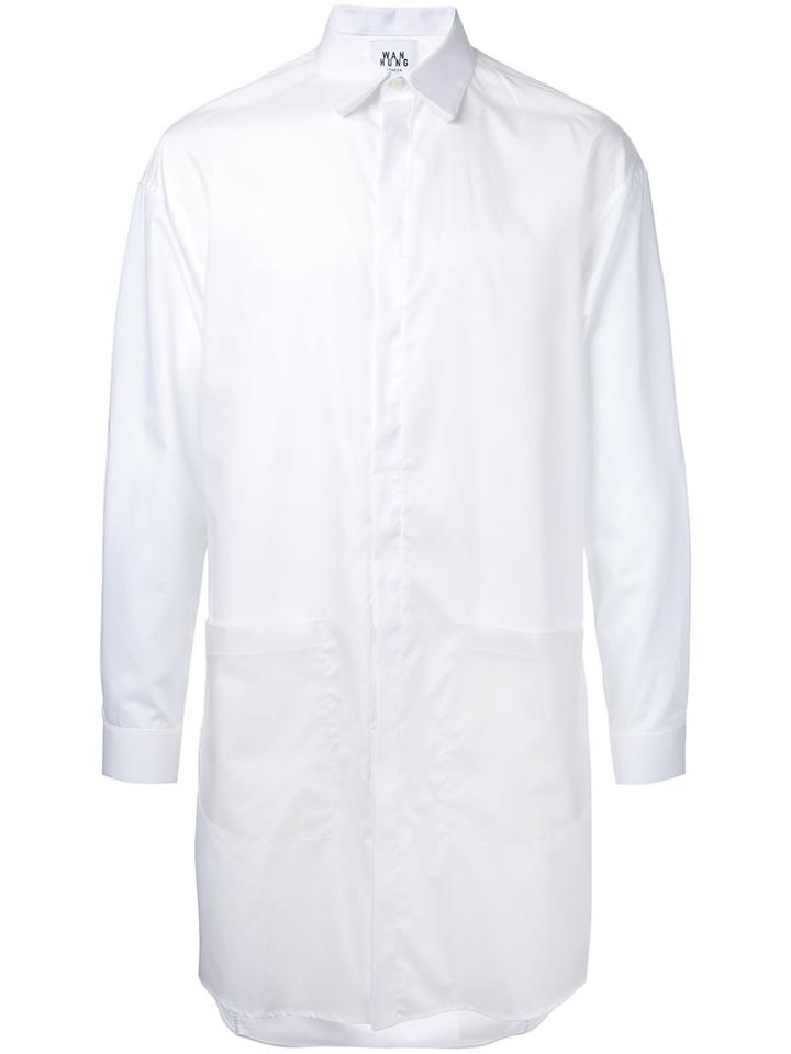 Wan Hung - Haina Shirt - Men - Cotton - 15 1/2, White, Cotton