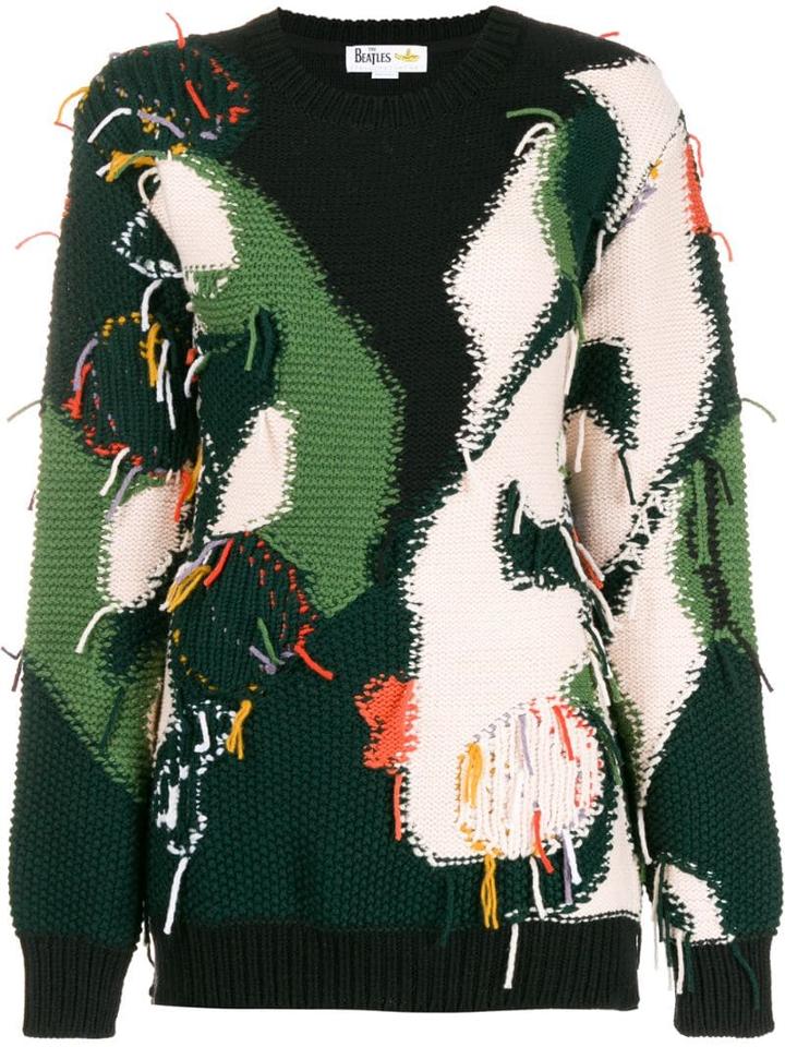 Stella Mccartney Beatles Capsule Loose Thread Jumper - Black
