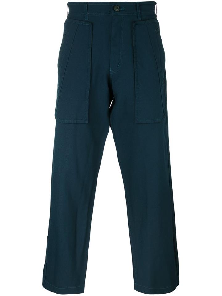 Comme Des Garçons Shirt Oversized Patch Pocket Trousers