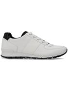 Prada Logo Lace-up Sneakers - White